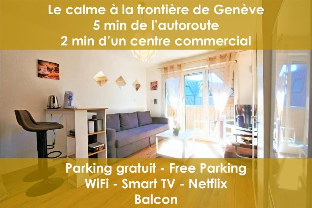 Embnb - Studio Near Geneva - S204,4 Etrembieres Ngoại thất bức ảnh